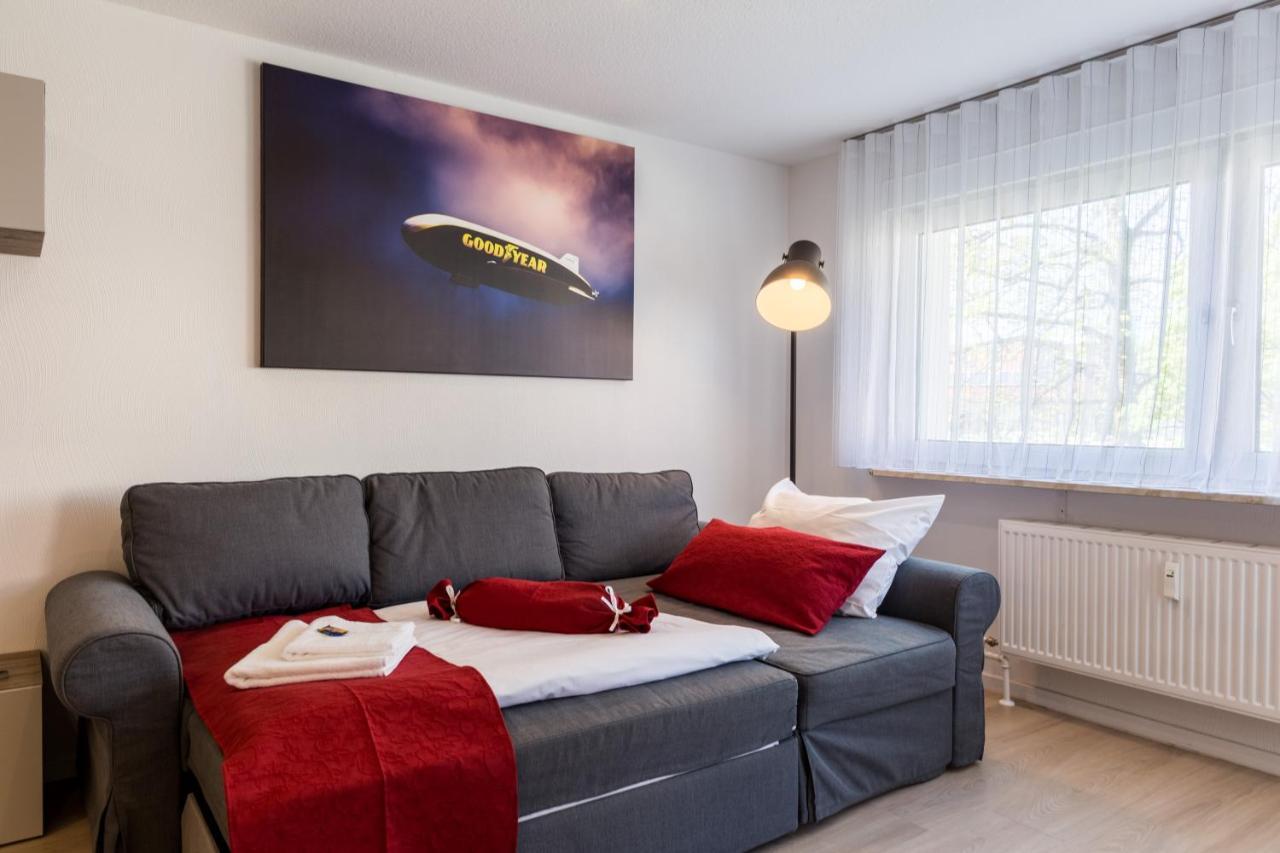 Apartment Eastside Mit 3 Zimmern Fuer Bis Zu 5 Personen Mit Balkon FDH Exterior photo