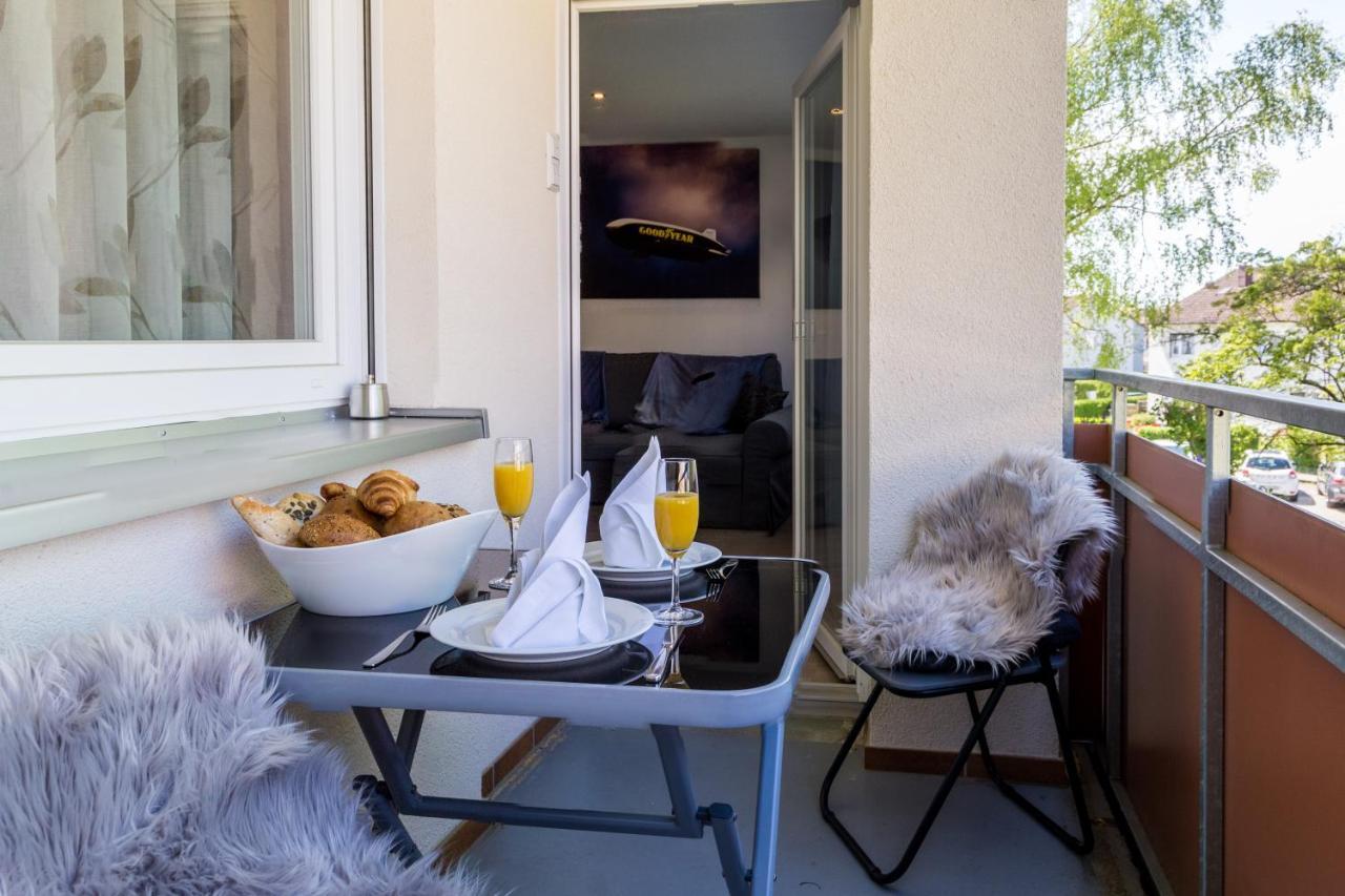 Apartment Eastside Mit 3 Zimmern Fuer Bis Zu 5 Personen Mit Balkon FDH Exterior photo