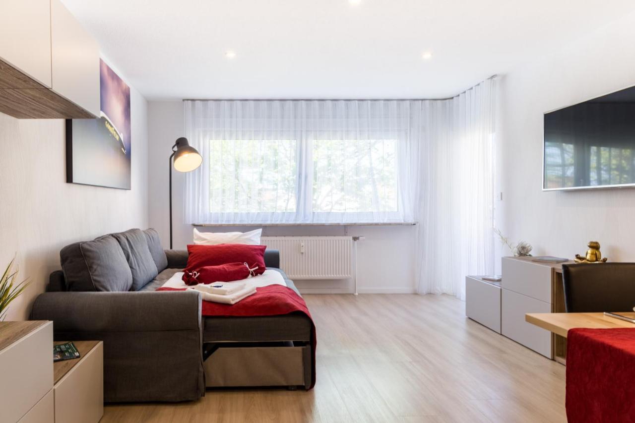 Apartment Eastside Mit 3 Zimmern Fuer Bis Zu 5 Personen Mit Balkon FDH Exterior photo